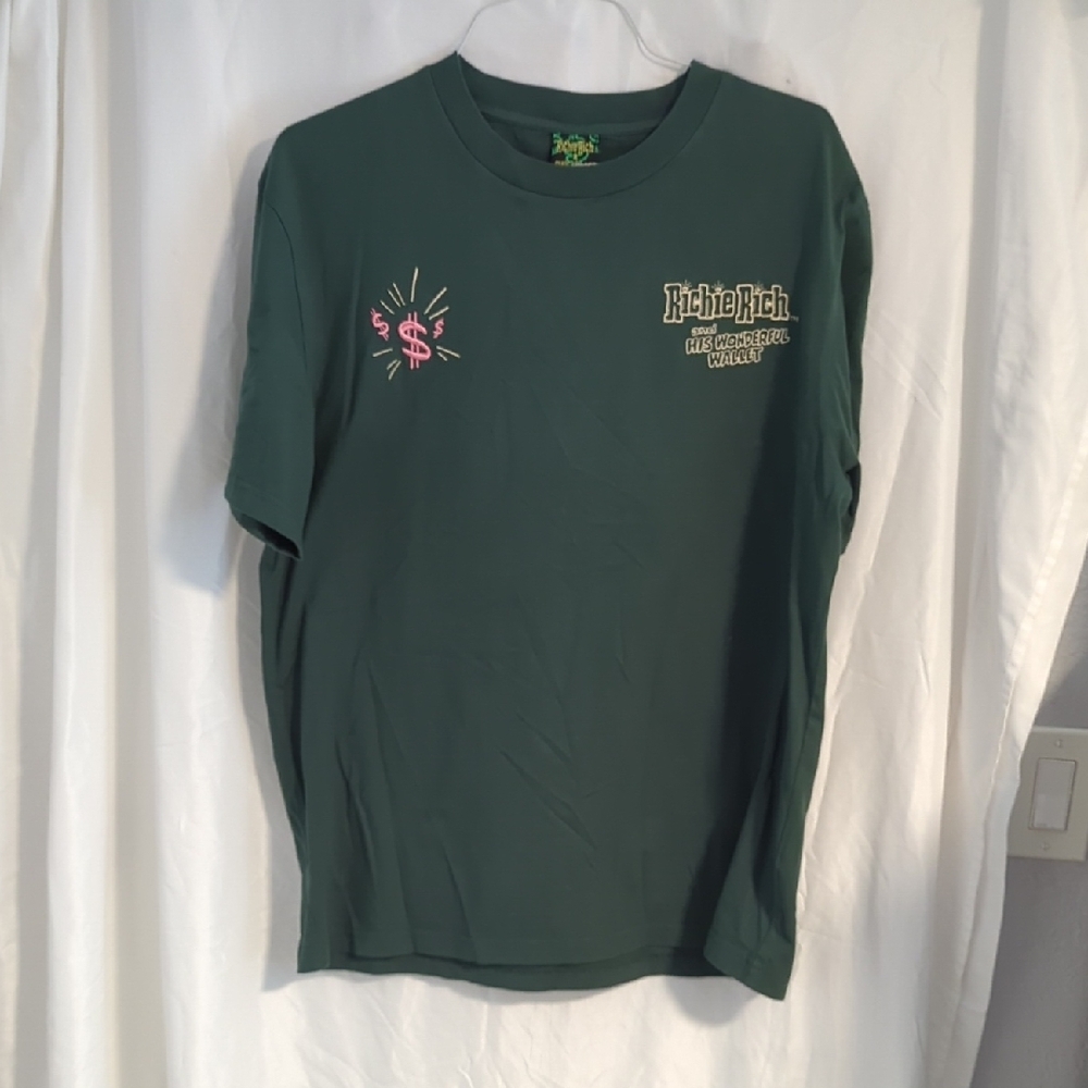 Green Richie Rich Graphic T-Shirt